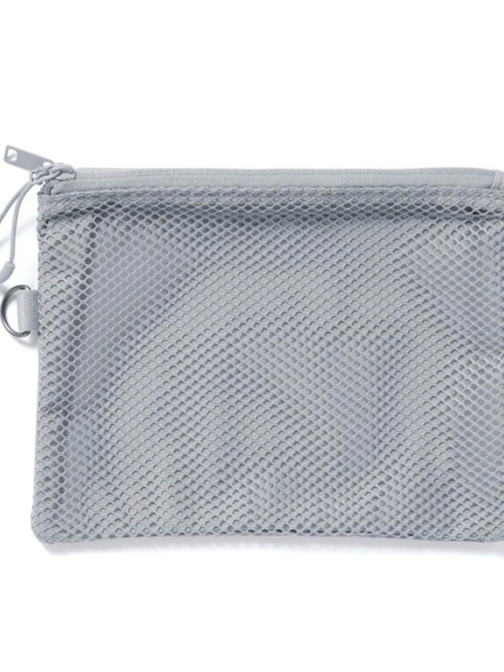 π Muji Polyester Two Zipper Case_Medium_Gray_NWT π
